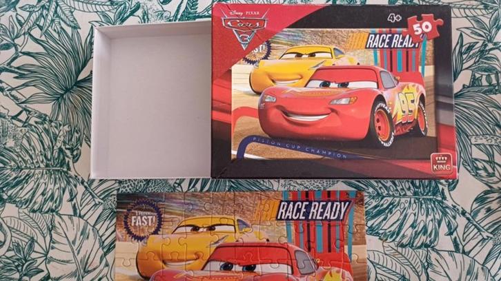 Puzzle disney cars, Kinderen en Baby's, Speelgoed | Kinderpuzzels, Zo goed als nieuw, 4 tot 6 jaar, 10 tot 50 stukjes, Ophalen of Verzenden