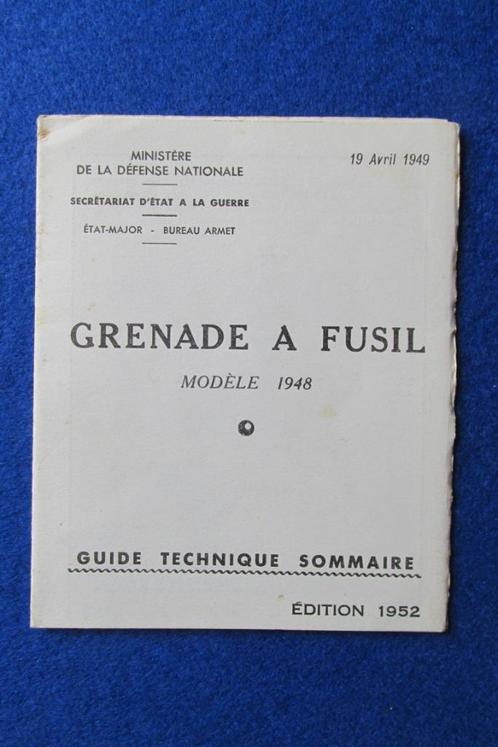 Grenade à fusil modèle 1948, Collections, Objets militaires | Général, Armée de terre, Enlèvement ou Envoi