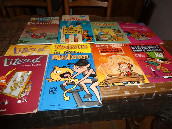 10 BD, Livres, BD, Utilisé, Plusieurs BD, Enlèvement