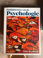 Marc Brysbaert - Fundamenten van de psychologie, Boeken, Ophalen of Verzenden, Zo goed als nieuw, Marc Brysbaert