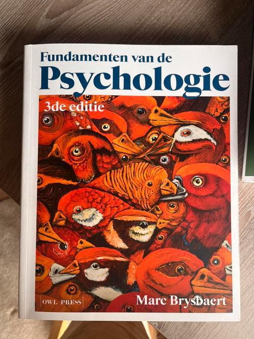 Marc Brysbaert - Fundamenten van de psychologie, Boeken, Psychologie, Zo goed als nieuw, Ophalen of Verzenden