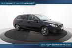 Peugeot 308 SW Allure 1.5d *Leer*Navi*Massage*Trekhaak*, USB, 4 cilinders, Blauw, Alcantara