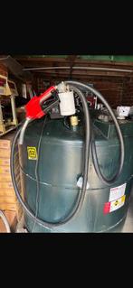Diesel tank 1200 liter slang motor filter mazout tank, Doe-het-zelf en Bouw, Reinigingsmachines, Ophalen, Zo goed als nieuw