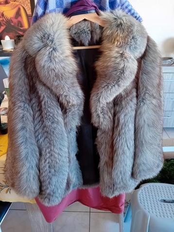 Echte bontjas, Kleding | Dames, Jassen | Winter, Ophalen, Zo goed als nieuw, Maat 38/40 (M)