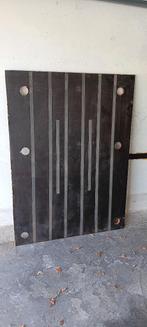 Betonplex 145x105 cm + rubbermat 122x122 cm, Ophalen of Verzenden, Gebruikt, Betonplex, Minder dan 20 mm
