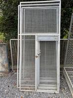 Aluminium volières 100x500 (5 volières), Dieren en Toebehoren, Vogels | Hokken en Kooien, Ophalen, Zo goed als nieuw, Aluminium