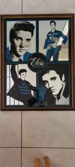 Zeer zeldzame Elvis Presley verzamelspiegel uit 1982, Verzamelen, Ophalen, Zo goed als nieuw, Poster, Artwork of Schilderij