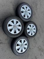 VW Bridgestone 205 60 16 wintervelgen en banden, Auto-onderdelen, Banden en Velgen, Ophalen, Gebruikt, 16 inch, Banden en Velgen