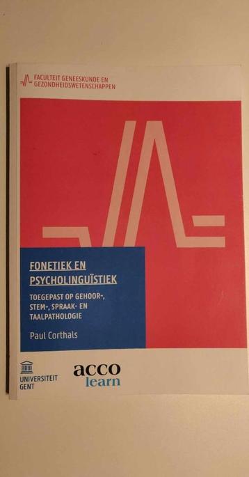 Fonetiek en psycholinguïstiek beschikbaar voor biedingen