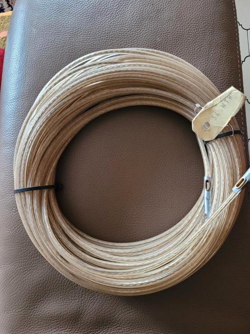 Staal kabel geplastificeerd wasdraad, Doe-het-zelf en Bouw, Elektriciteit en Kabels, Zo goed als nieuw, Ophalen of Verzenden