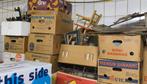 Rommelmarkt spullen 25 dozen., Diversen, Ophalen