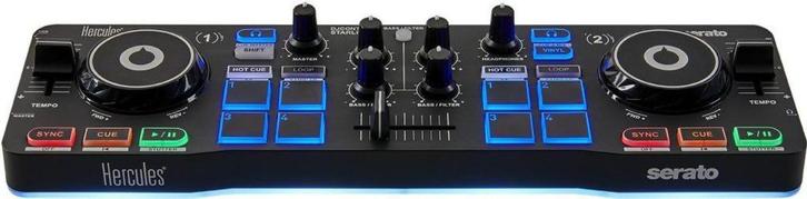 Hercules djcontrol Starlight (mix on the go) + tas (nieuwst), Muziek en Instrumenten, Dj-sets en Draaitafels, Zo goed als nieuw