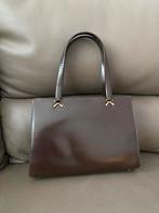 Sac à main Delvaux vintage marron chocolat, Enlèvement ou Envoi, Comme neuf, Sac à main