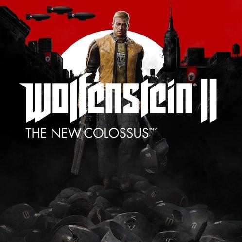 Wolfenstein II: The New Colossus Deluxe Edition - Xbox Code, Games en Spelcomputers, Games | Xbox One, Nieuw, Shooter, 1 speler