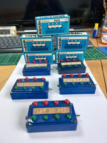 Marklin Ho set van 5 bureaus  beschikbaar voor biedingen