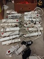 Kleine partij stekkerdozen en verlengkabels, Doe-het-zelf en Bouw, Ophalen of Verzenden, Gebruikt, Schakelaar