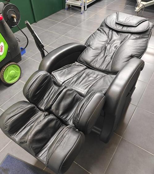 Gratis electrische massagezetel, Huis en Inrichting, Fauteuils, Gebruikt, Kunststof, Leer, 50 tot 75 cm, 150 cm of meer, Ophalen