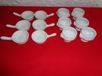 12 petits Pots pour amuse-bouche. Blancs, Ophalen of Verzenden, Nieuw, Overige stijlen, Overige typen