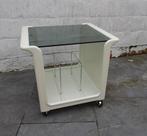 SPACE AGE TAFEL TROLLEY LP's VINYL PLATEN REK, Antiek en Kunst, Ophalen