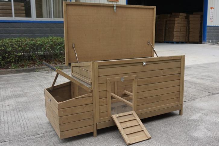 Kippenhok Cochin 2G Mestlade ( naturel ), Dieren en Toebehoren, Pluimvee | Toebehoren, Nieuw, Kippenhok of Kippenren, Ophalen of Verzenden