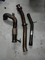 CATLESS DOWNPIPE + MIDPIPE S3/GOLF R, Ophalen, Gebruikt