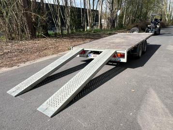 Camion à plateforme Ifor Williams LM146 3500 kg 423x198, Enlèvement, Véhicule ou Remorque