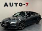 AUDI A7 50 TDI QUATTRO 2018 S-Line FULL option - MATRIX!, Auto's, Audi, Leder, Zilver of Grijs, BTW verrekenbaar, 194 g/km