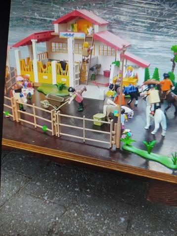 Playmobil grote paarden boerderij, Enlèvement, Comme neuf