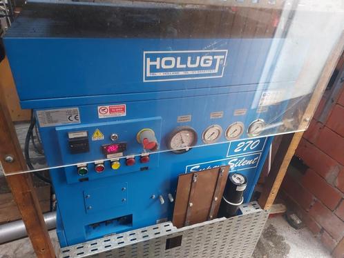 compressor voor vullen van duikflessen, Doe-het-zelf en Bouw, Compressors, Gebruikt, 10 bar of meer, 100 liter of meer, 200 tot 400 liter/min