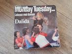 45T Dalida - Monday Tuesday..., CD & DVD, Vinyles Singles, 7 pouces, Pop, Utilisé, Enlèvement ou Envoi