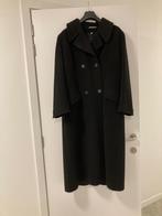 lange zwarte  mantel, Kleding | Dames, Ophalen, Gedragen, Maat 46/48 (XL) of groter, Zwart