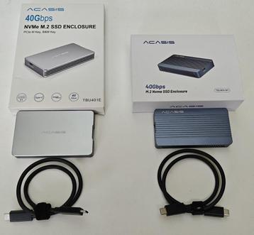  Acasis 40Gbps M.2 NVMe SSD behuizing beschikbaar voor biedingen