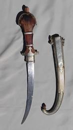 Grote antieke Noord-Afrikaanse dolk, Verzamelen, Ophalen of Verzenden, Landmacht, Mes of Dolk