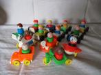 (👉ﾟヮﾟ)👉Vintage set Fisher Price 13 x Voertuig + Poppetje ., Kinderen en Baby's, Speelgoed | Fisher-Price, Verzenden, Gebruikt