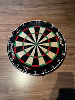 Blade 6 dual core  WINMAU dartsbord met unicornpijltjes set, Ophalen, Gebruikt