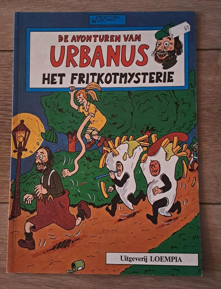 1 - Urbanus - Het Fritkotmysterie, Boeken, Stripverhalen, Gelezen, Eén stripboek, Ophalen of Verzenden