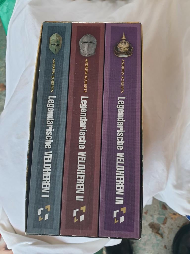 Andrew Roberts - Legendarische Veldheren 1 & 2 & 3 in box, Ophalen of Verzenden, Andrew Roberts