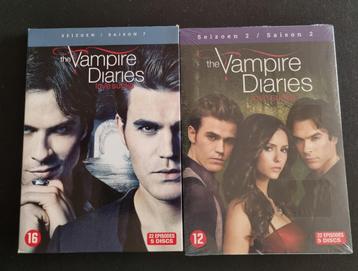 DVDs Vampire Diaries S2 + S7