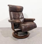 Relax stresless leer Ekornes vintage fine 70, Ophalen, Zo goed als nieuw, Leer