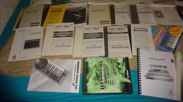 lot de modes d'emplois musiques beschikbaar voor biedingen