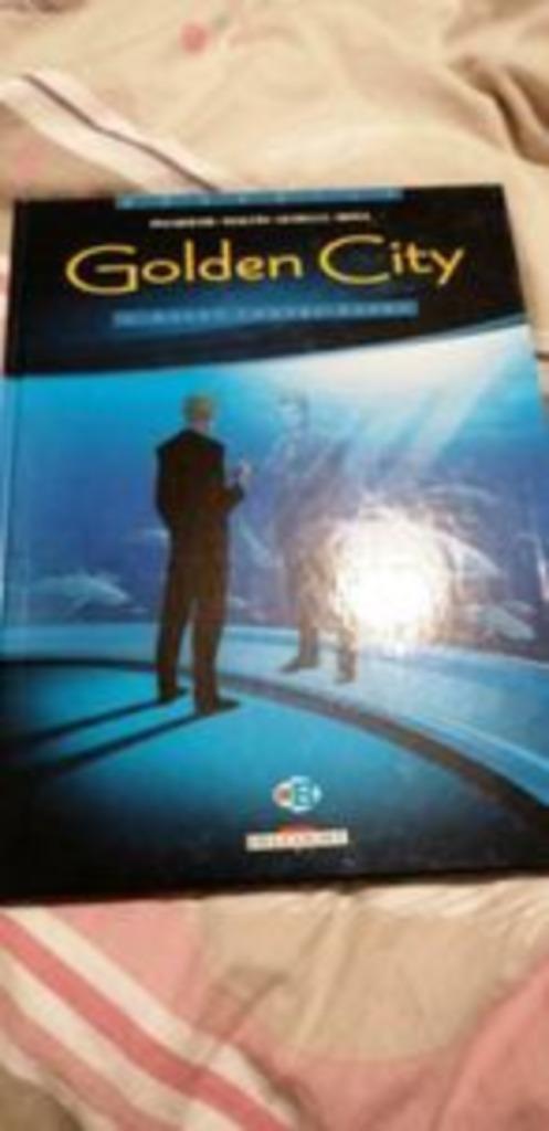 Golden city -1. pilleurs d'épaves +2. banks contre banks 2bd, Boeken, Stripverhalen, Zo goed als nieuw, Meerdere stripboeken, Ophalen of Verzenden