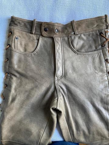 pantalon femme à lacets cuir moto vintage MotoDress  beschikbaar voor biedingen