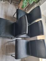 Stoelen in gebruikte staat, Huis en Inrichting, Stoelen, Ophalen, Gebruikt, Zwart, Vijf, Zes of meer stoelen