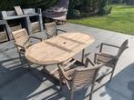 Tuinmeubelen teak, Tuin en Terras, 4 zitplaatsen, Gebruikt, Teakhout, Ophalen of Verzenden