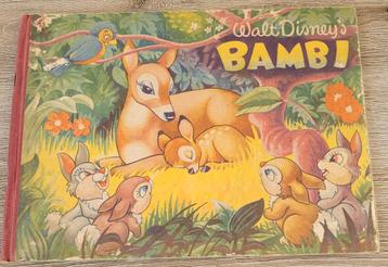Walt Disney's Bambi: oud prentjesboek beschikbaar voor biedingen