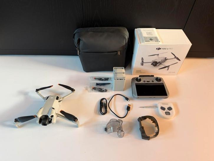 DJI MINI 4 PRO Smart controller|FLY MORE|occasion|ND filters, Audio, Tv en Foto, Drones, Zo goed als nieuw, Drone met camera, Ophalen of Verzenden
