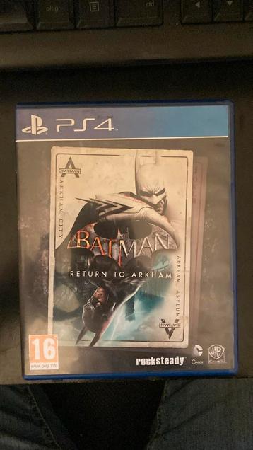 Batman : Return to Arkham (PS4)., Enlèvement ou Envoi, 1 joueur, Aventure et Action, Comme neuf