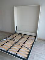 Bedkast wit B 175cm x H 232cm, Ophalen, Gebruikt, Tweepersoons, 200 cm