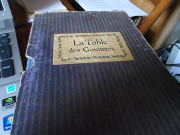La table des gourmets 6 volumes (ca 1930) 1930 