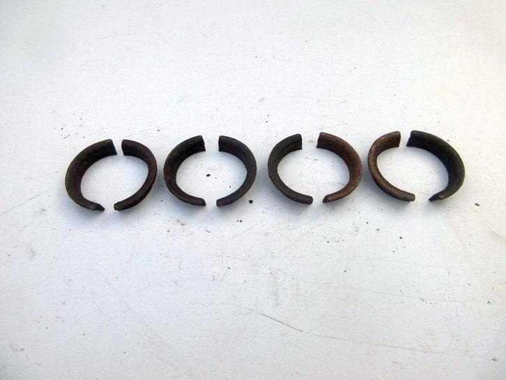 Kawasaki GPX600 uitlaat halve maantjes Ninja ringen flensen, Motoren, Onderdelen | Kawasaki, Nieuw, Ophalen of Verzenden